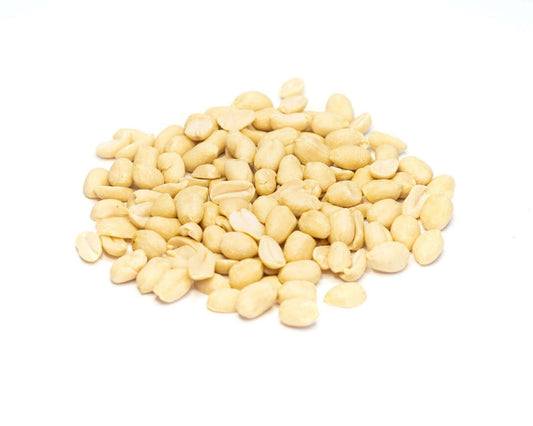 Amendoim cru descascado Cafés Serrano – nutritivo, não processado, para snacks ou culinária