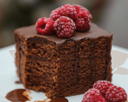 Bolo de chocolate feito com preparado Cafés Serrano, textura fofa e sabor intenso
