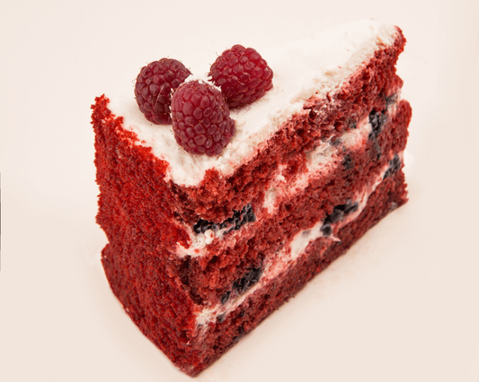 Bolo de cereja caseiro e húmido feito com preparado Cafés Serrano