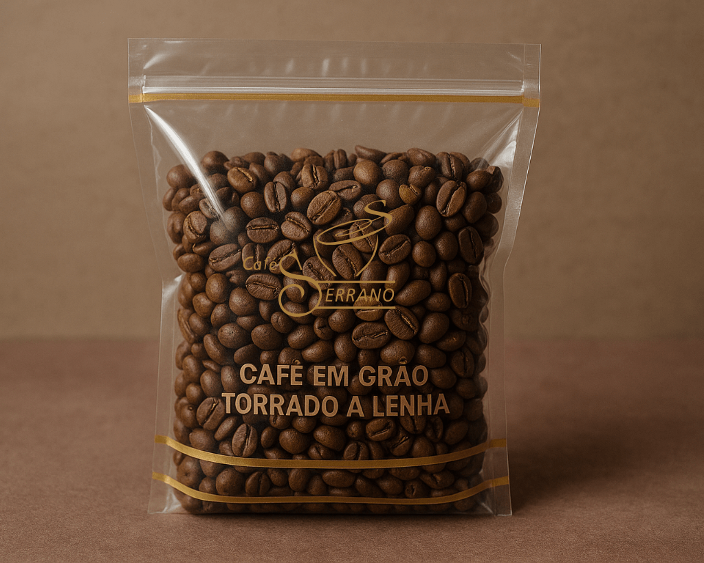 Café Arábica 100% em grão – Cafés Serrano