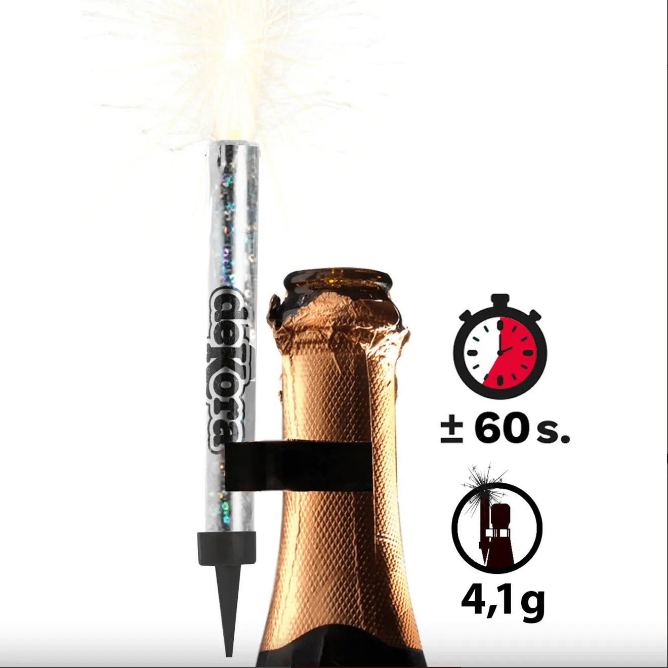 Foguetes luminosos decorativos 12cm para festas – Cafés Serrano