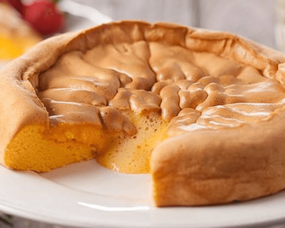 Pão de Ló Húmido tradicional tipo Ovar preparado com mistura Cafés Serrano