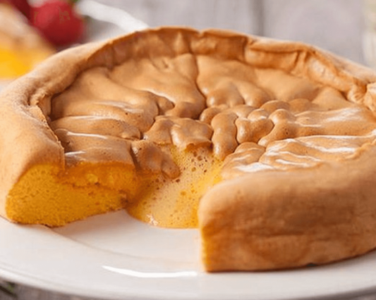 Pão de Ló Húmido tradicional tipo Ovar preparado com mistura Cafés Serrano