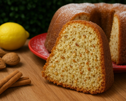 Preparado para bolo de amêndoa, 500 g – Cafés Serrano