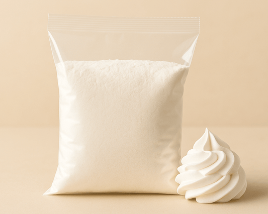 Preparado de chantilly em pó 150g para bolos e sobremesas – Cafés Serrano