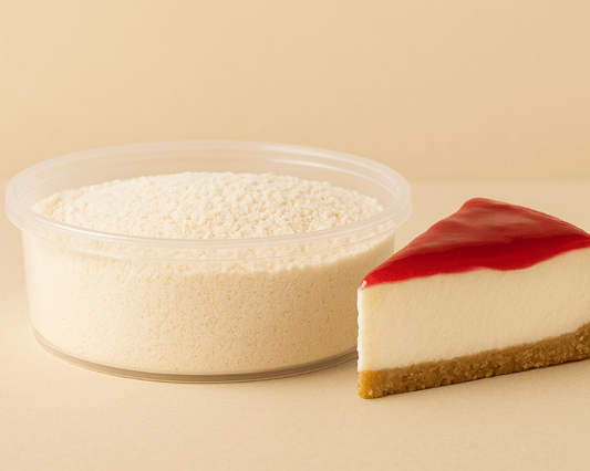 Cheesecake cremoso com preparado Cafés Serrano