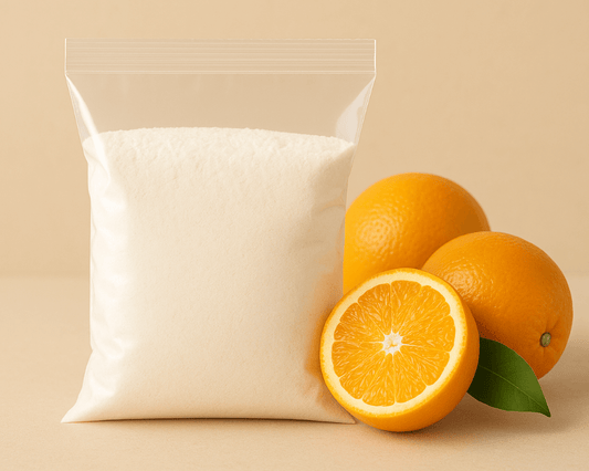 Preparado para queijadas de laranja - Cafés Serrano, sabor fresco e cítrico.