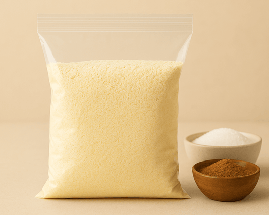 Sonhos caseiros prontos feitos com o preparado Cafés Serrano – doces fofos e dourados, perfeitos para festas e partilhas