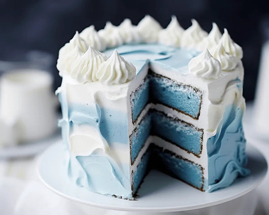 Cupcake Blue Velvet com cobertura de cream cheese – Cafés Serrano