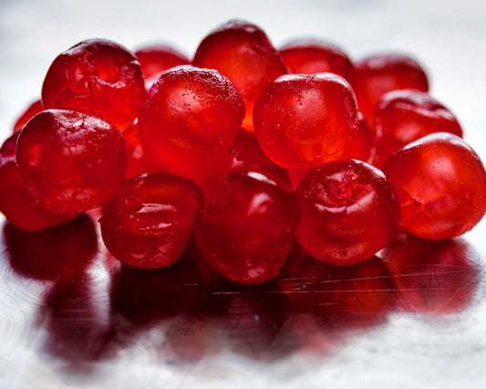 Cereja escorrida para pastelaria, embalagem 200 g – Cafés Serrano