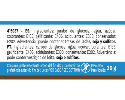 Corante em Pasta Azul 30g | Ideal para Bolos e Decorações | Cafés Serrano