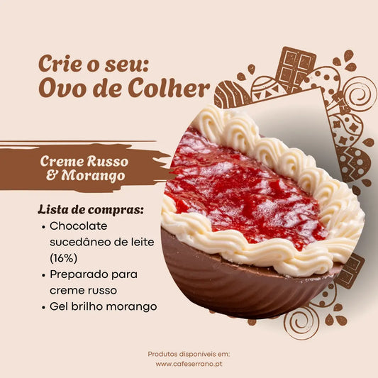 Pack Ovo Páscoa: Creme Russo e Morango | Cafés Serrano