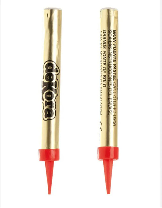 Foguetes de 12cm usados em bolos e festas de aniversário – Cafés Serrano