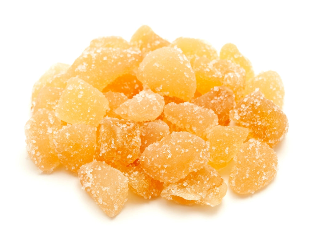 Gengibre desidratado em pedaços, embalagem 100 g – Cafés Serrano