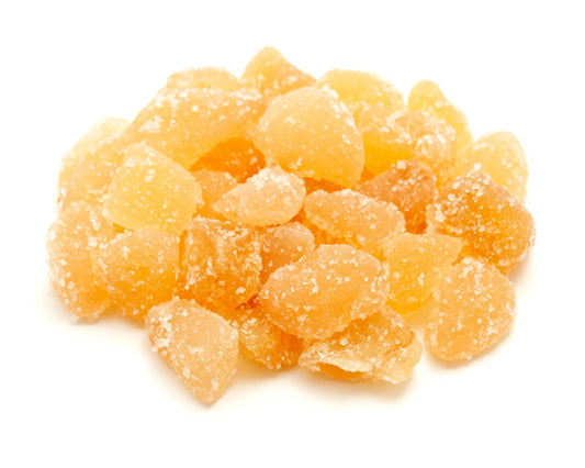 Gengibre desidratado em pedaços, embalagem 100 g – Cafés Serrano