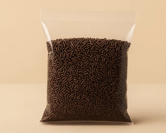 Granulado de chocolate crocante Cafés Serrano – embalagem 500g para bolos e sobremesas