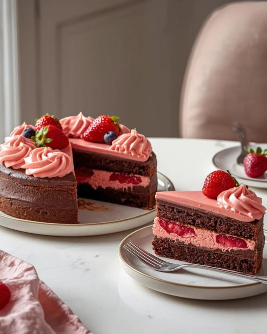Pão de Ló Chocolate e Frutos Vermelhos | Cafés Serrano