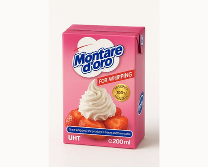 Natas Montare d’oro, embalagem 200 ml – Cafés Serrano