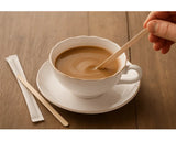 Palhetas de Madeira para Café