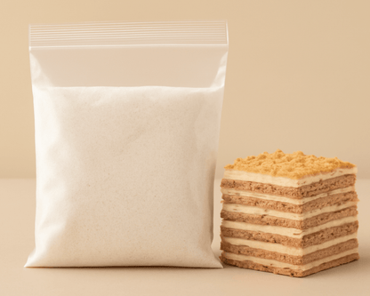 Recheio cremoso para bolo de bolacha – Cafés Serrano