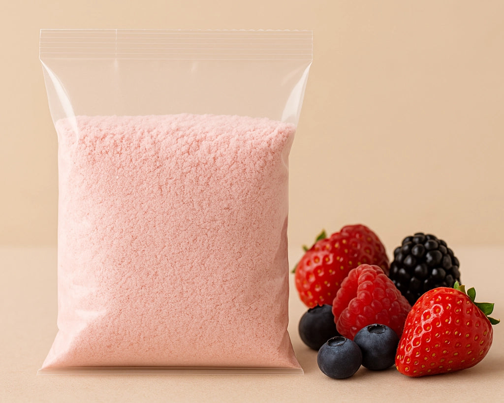 Preparado para bolo de frutos vermelhos, 500 g – Cafés Serrano