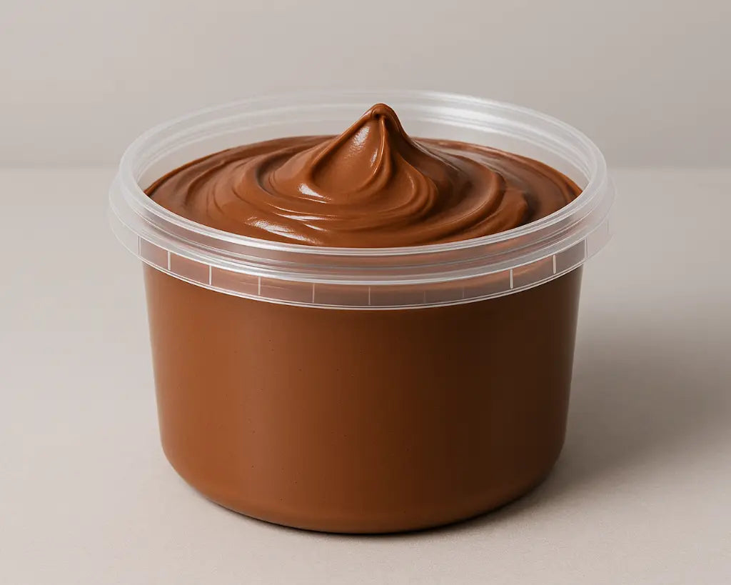 Recheio cremoso de Nocciola com chocolate e avelãs – ideal para sobremesas